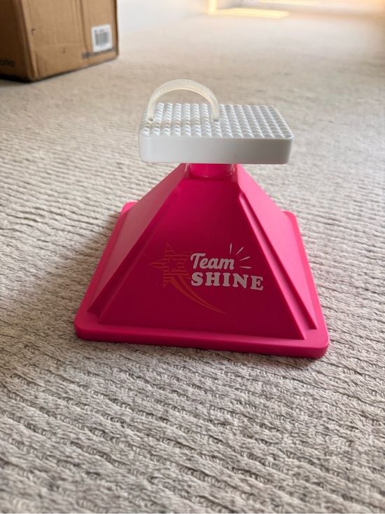American Girl Other - American Girl Team Shine Pink and White Doll Stunt Stand